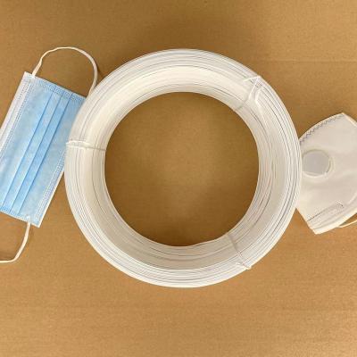 China Medical Mask Factory Wholesale Single Core Plastic Nose Bridge Wire Strip Bar for sale