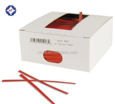 China Food packing machine using plastic twist tie gift twist tie for sale