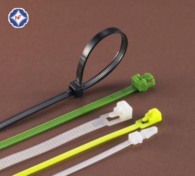 China Top package surveys flexible cable ties/customized zip clips/auto lock nylon cable ties for sale