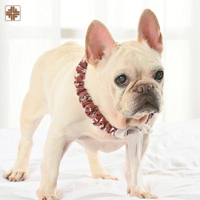 China 2022 Viable Designer Personalized Printed Pet Scarf Pet Collar Other Pet Collars, Leashes for sale