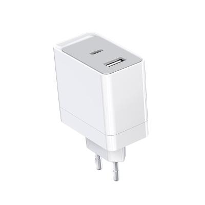 China MOBILE PHONE Dual Ports Fast Type-C Quick Charging USB C Adapter 45W Palladium 12W USB Wall Charger Fast Charging Gan Charger for sale