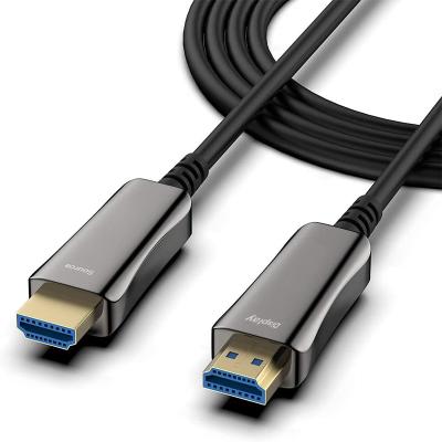 China High Quality Active COMPUTER Cable 4K 10M/20M/30M/40M HDCP 2.2 48bits AOC HDTV 2.0V Fiber Optic Cable for sale