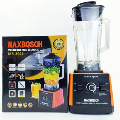 China MAXBQSCH 6800W Food Machine Commercial Juicer Smoothie Juicer Blender Multifunctional Speed ​​Multifunction Home Kitchen Size for sale