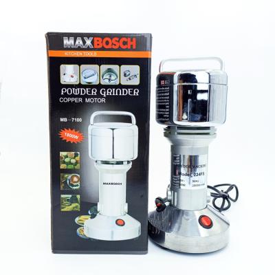 China Easy Operation MAXBQSCH 100g Spice Grinding Machines Soybean Disintegrator Professional Electric Spice Coffee Grinder for sale