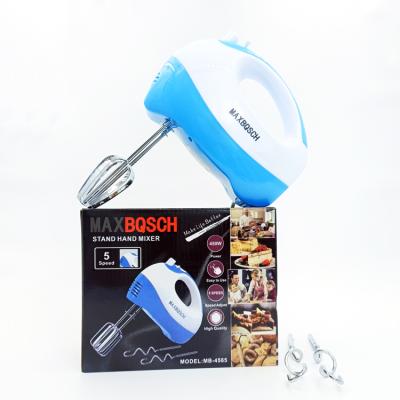 China MAXBQSCH 5 Speed ​​Kitchen Food Appliances Hand Mixer Household Automatic Electric Beater Kitchen Tool Egg Cooking Beater for sale