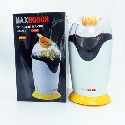 China Non Slip Rubber Feet Home Electric Popcorn Maker MAXBQSCH 1200W Mini Popcorn Maker Professional Portable for sale