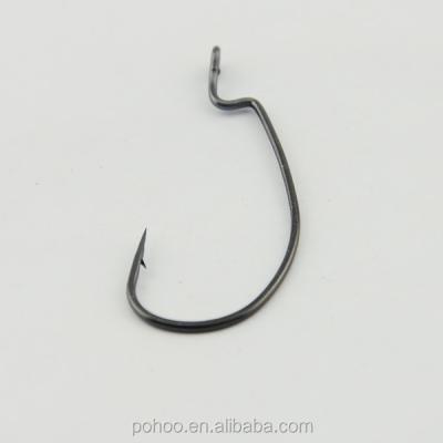 China Baits Forged Hooks Freshwater Worm With Jig Fishhook Bass Hook for sale