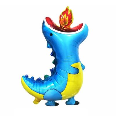 China Wholesale Activity Decoration YUBO Charizard Balloon High Quality Cartoon Dinosaur Foil Balloon for sale