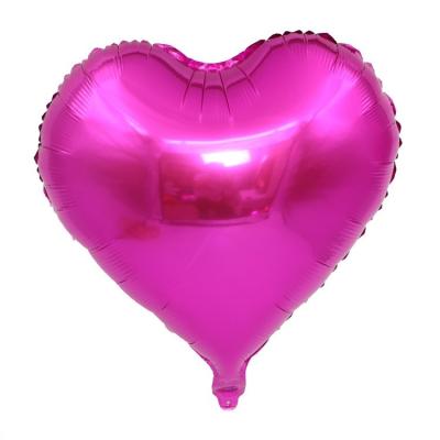 China Custom colorful inflatable activity decoration heart foil balloon makers valentines day party decoration for sale