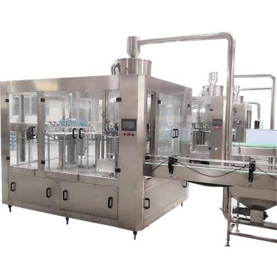 China Acero inoxidable 3 de 5000 BPH en 1 línea de relleno de la leche de Monoblock en venta