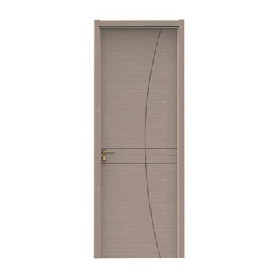 China Factory price fire protection hotel door luxury wood door designs villa wood interior bedroom doors for sale