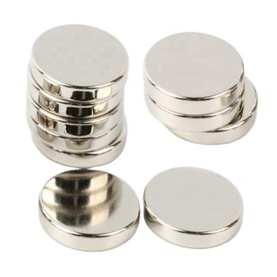 China Wholesale custom industrial magnet neodymium n52 round magnets disk magnets 25x2mm use for permanent magnet generator for sale