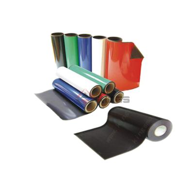 China Industrial Custom High Quality Adhesive Flexible Magnet Flexible Magnetic Sheet Colorful Flexible Magnetic Roll for sale