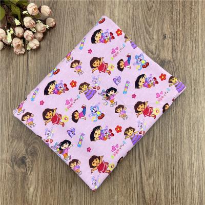 China Lower Prices Digital Printing Cotton Interlock Fabric Antistatic Spandex For Dresses for sale