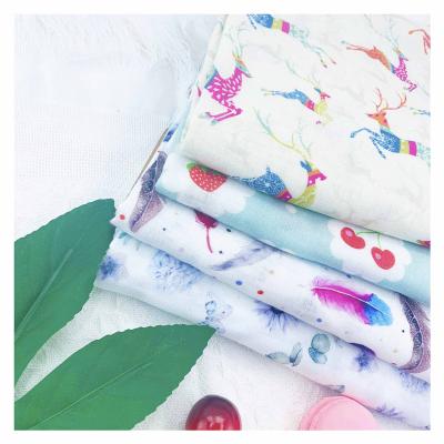 China Cheap floral print 100% double poly memory factory price two side brushed minky fabric for sale