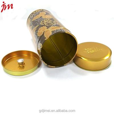 China Wholesale Round Storage Metal Spice Tin Can Packaging Manufacturer for sale