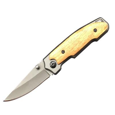 China Factory Original Non-variable GB X18 Plating Blade Stem Survival Bracelet Titanium Wood Knife for sale