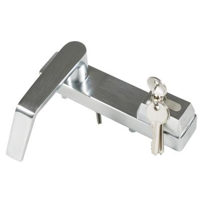 China Widely Used UL Listed Exterior Exit Device Trim Lock For Fire Door Panic Exit Door Trim Lock Handle for sale