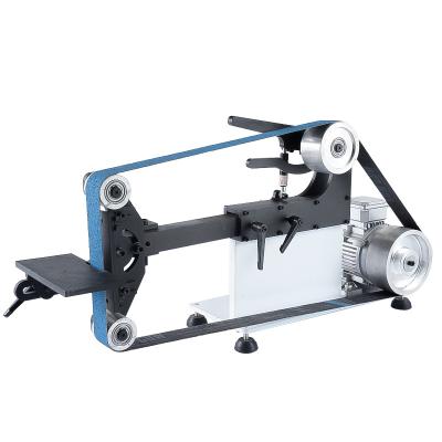 China Metal Hardware Grinding and Polishing Stable Plywood Packing Bench Electric Belt Sander Polisher For Metal Grinder for sale