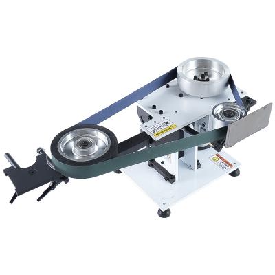 China Metal Material Grinding and Polishing 50mm Wide Belt Metal Sanding Polish Machine Material Belt Sander Machinery for sale