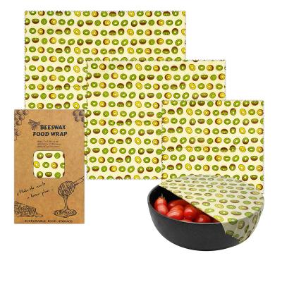 China Diy Kit School Lunch Beeswax Wrap Freshness Preserving Beeswax Envelope Beeswax Wrapping Paper for sale