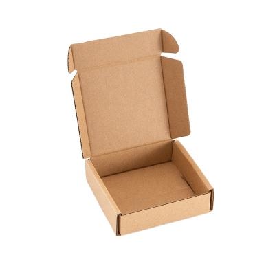 China Recyclable Corrugated Packaging Boxes Square Small Box Custom Mailing Mailers Printing Small Mailer Boxes for sale