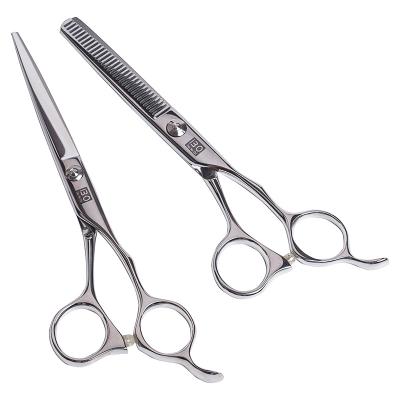 China 130 Teeth Cut Steel Hair Cutter Clips Professional Barber Shears for sale