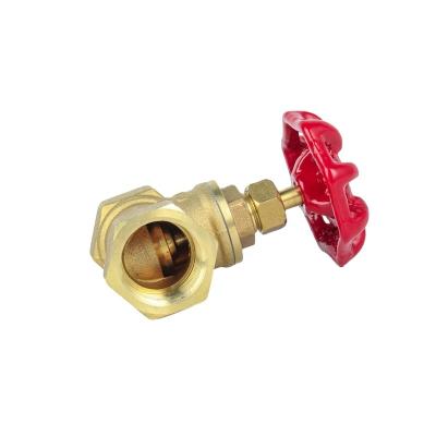 China Factory Price General Copper Brass 1/2 Stop Valve Fittings Dn15 Dn65 High Pressure Brass Stop Valve for sale