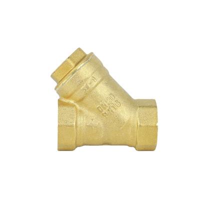 China General Wholesale Brass Y Strainer Valve Y Filter Valve 1/2