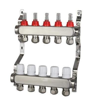 China Modern direct supply automatic floor heating plastic manifold manifold pipes underfloor heat manifold for sale