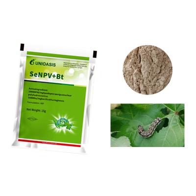 China Espray en polvo de pesticidas orgánicos 10000 PIB/Mg SeNPV SeNPV Virus Extracto en venta