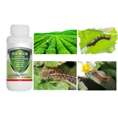 China Certified Natural Organic Pesticide Kill Tea Geometrid Caterpillar Fly Insecticide for sale