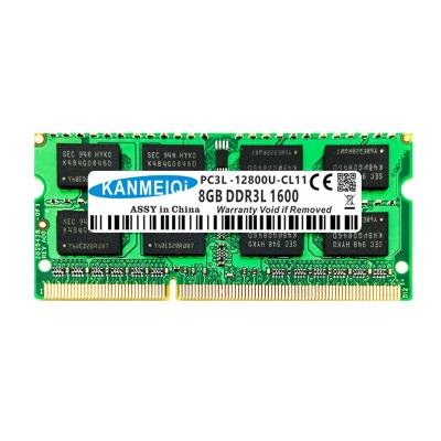 China LAPTOP Factory Wholesale DDR3L 8GB 1333MHZ 1600MHZ 1.35V Laptop Memory RAM for sale