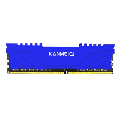 China High Performance KANMEIQi Hot Sales DDR4 Memory 4GB 8GB 2400MHZ 2666MHZ 3200MHZ High Quality RAM For PC With Heatsink for sale