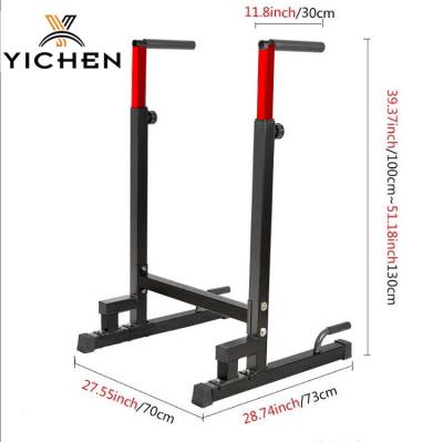 China Lap Heavy Duty Home Dip Power Use Parallel Bar Pull Up Dip Station Adjustable Strength Training Muscle Bar for sale