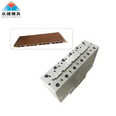 China 2022 New Manufacturer PVC WPC Panel Steel Decorative Extrusion Molding for sale