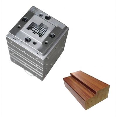 China Professional Steel Wood Manufacturing Square Foaming Mold 55x30mm Solid Wood Strip Mold for sale