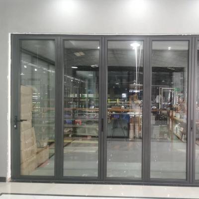 China Other Doors 73-65 Waterproof Hot Seller Aluminum Folding Doors Australian USA for sale