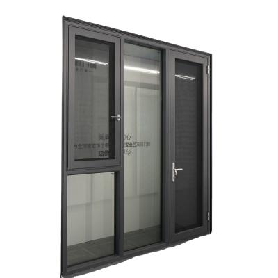 China Magnetic Aluminum Window Doors Screen GUDELI Window Soundproof Opening Windows for sale