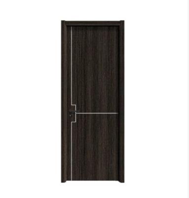 China Sound Insulation Foshan Interior Doors Door Plywood Multilayer Carbon Door Solid Wood Crystal Door for sale