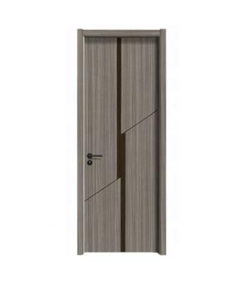 China Sound Insulation Foshan Interior Doors Solid Wood Doors Plywood Multilayer Carbon Door Crystal Doors for sale