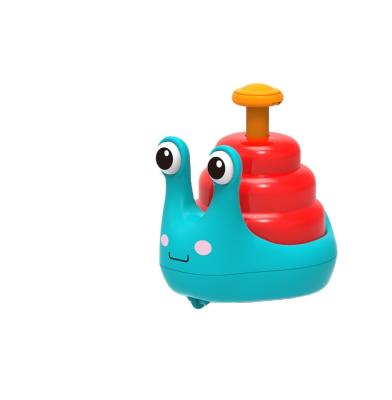 China Toy Wholesale Mini Snail Car Friction Toys Hands Cartoon Snail Hurry Children Toys Party Supplies Interactive Toys for sale