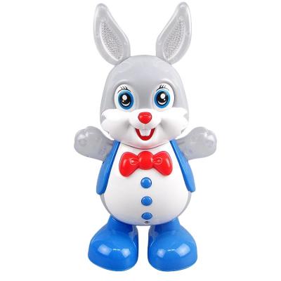 China Factory direct selling interactive children's electric toys dancing rabbit toys with lights and music can shake the body children's gifts for sale