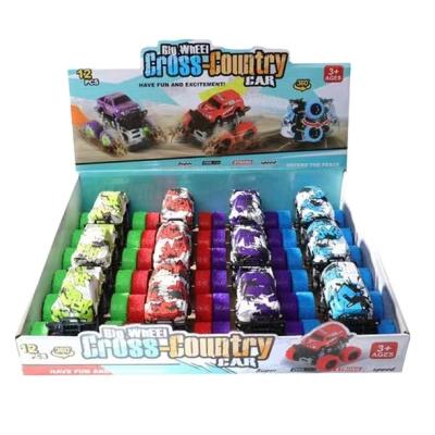 China Friction Toy Factory Wholesale Big Wheel toys car friction toys global best-selling Mini Inertia Car Toys for sale