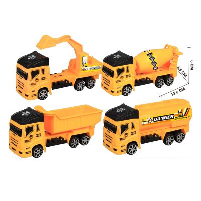 China Friction Car Falling Prevention Toy Friction Car Return Toy Model Friction Toy Inertia Four-wheel Drive Engineering Vehicle Children's Simulation for sale