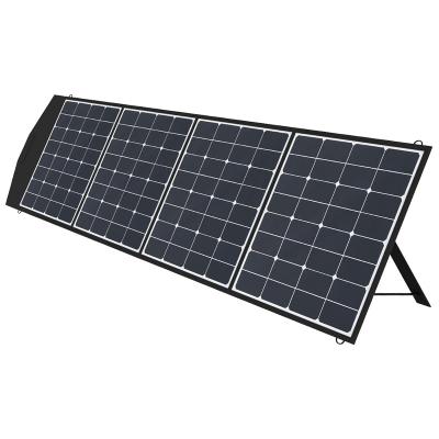 China Portable 120W Workstation Solar Power Station Charger Monocrystalline Portable Flexible Solar Panel Foldable for sale