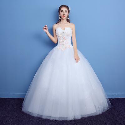 China 2019 Breathable High Quality Ladies Wedding Dress Bridal Elegant Wedding Dress for sale