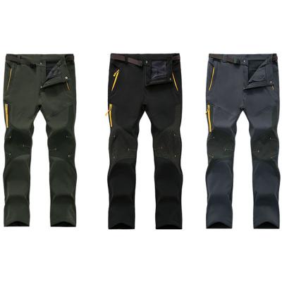 China Plus Size Men's Outdoor Heat Striping Waterproof Camping Windproof Hiking Pants for sale