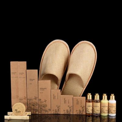 China Home/Hotel/Fancy 12pcs Travel Spa Disposable Toiletries Etc. set guest room hotel supplies wholesale guest hotel slipper offer supplies hotel for sale