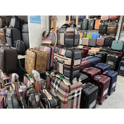 China Widely Used Microfiber Factory Cheap Custom Synthetic Leather Sale Miscellaneous Carry On Suitcases for sale